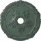 Ekena Millwork Attica with Rose Ceiling Medallion (Canopies up to 4 1/2"), 26"OD x 3 3/4"ID x 1 1/2"P, Cloud Burst CM26ATCBF - alternate 1
